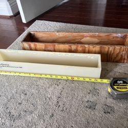 Crafters choice, wood soap mold - silicone liner, 1503 20" x 31/2"