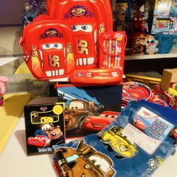 Disney lightning McQueen Easter Basket