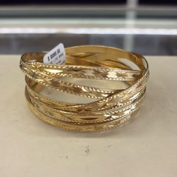 14kt Bangles 70.3 Grms 