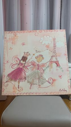 Girl room wall decor