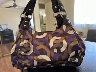 Purple Vintage Coach Bag 