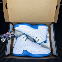 Jordan 12 University Blue Size 5.5
