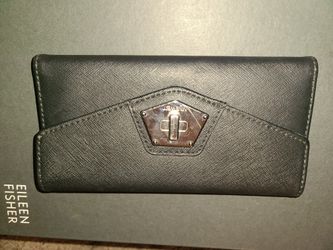 Black Nine West Wallet-Womans 