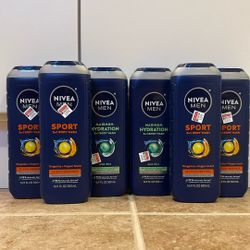 Nivea Men body wash 16.9 oz: $3 each