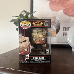 ARMY OF DARKNESS 2024 EXCLUSIVE POP FIGURE SCARE FAIR ASHE EVIL DEAD 