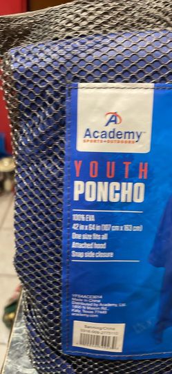 New youth poncho
