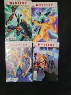 Ultimate Mystery #1-4 Complete Set Marvel Comics Spider-Man Fantastic Four