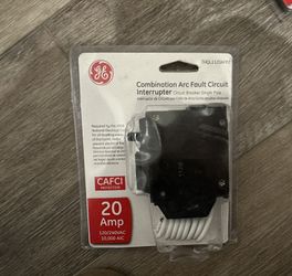 GE Q-Line 20 Amp 1 in. Single Pole Arc Fault Combination Circuit Interrupter THQL1120AFP2