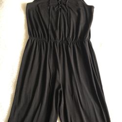 Black Pant Romper