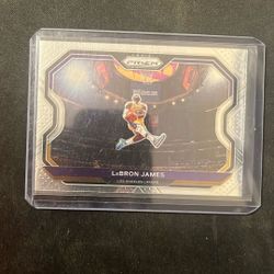 LeBron James Kobe Tribute Card 