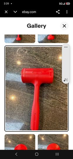 Snap On hbfe56 56 ounce soft grip dead blow hammer red