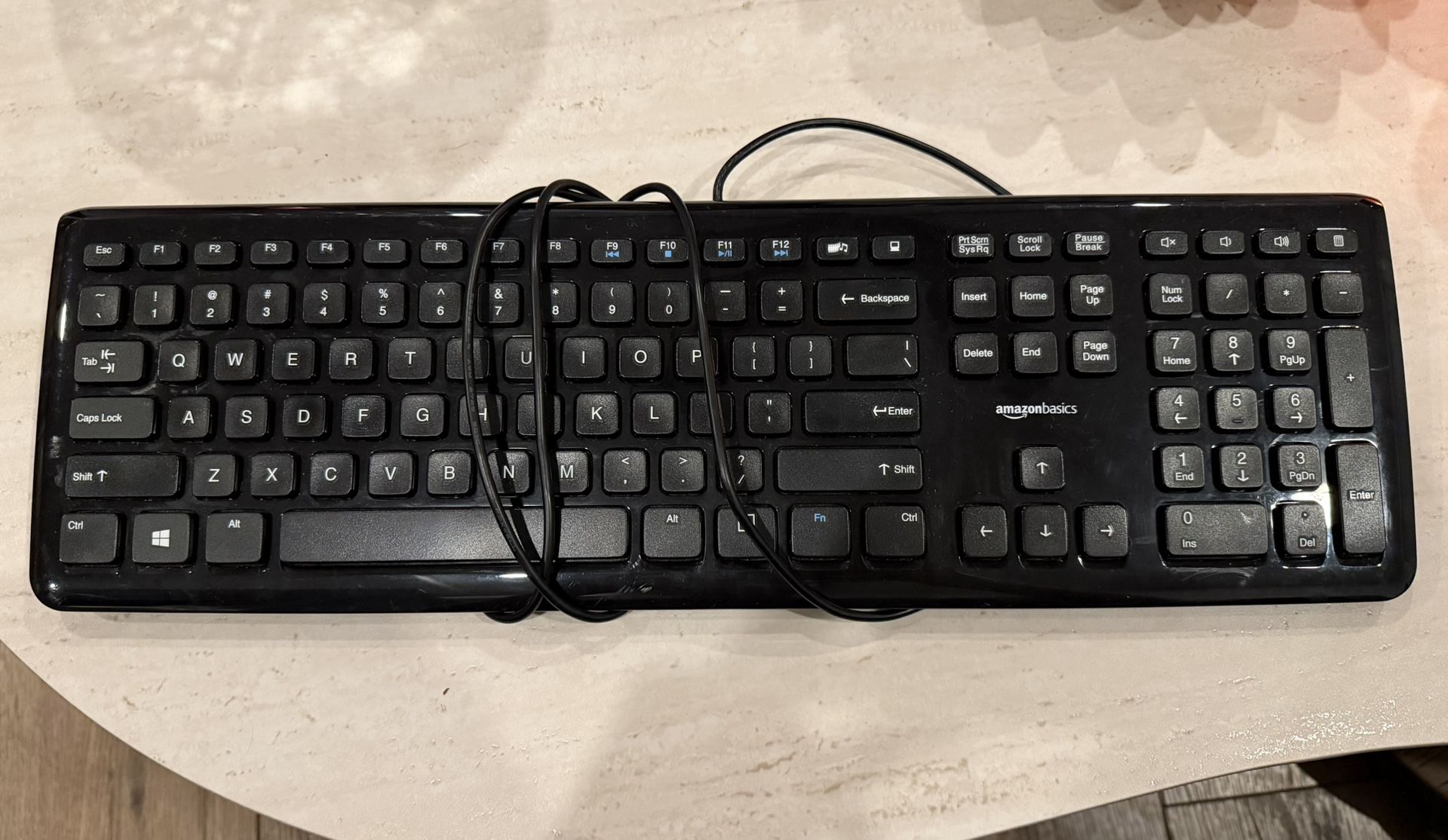 Wired Keyboard with Number Pad