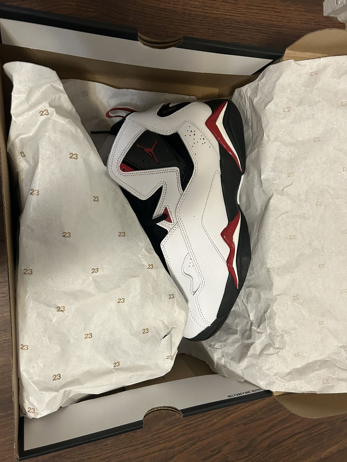 Jordan True Flights Red And Black