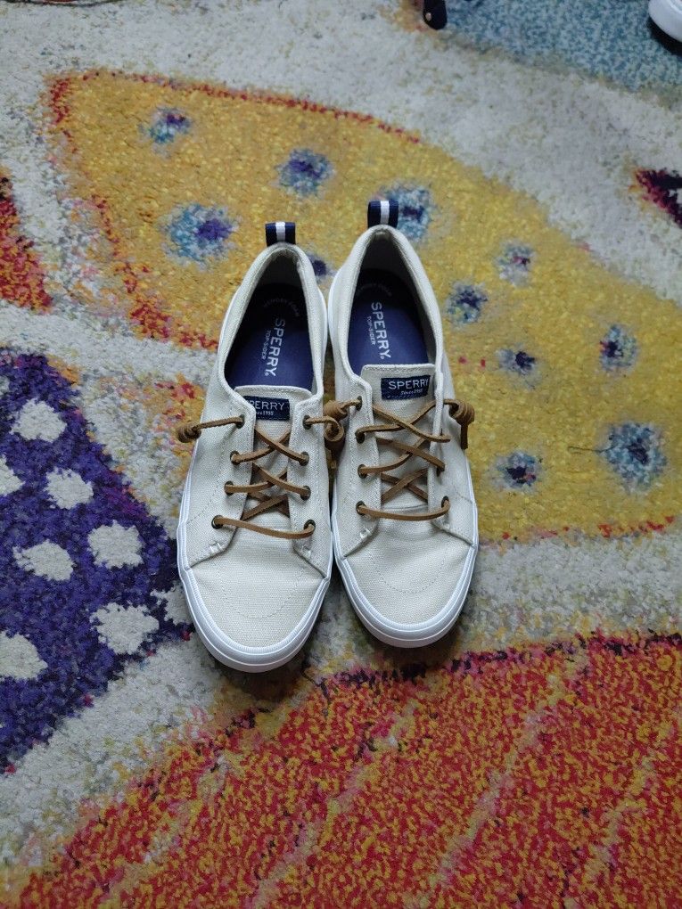 Sperry Women's Crest Vibe Canvas Sneaker