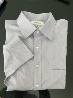 CREMIEUX Mens Classic Fit Non-Iron Long Sleeve  Dress Shirt 