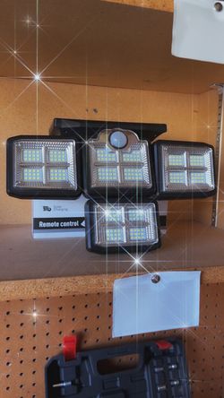 Solar security light 198 HQ LED