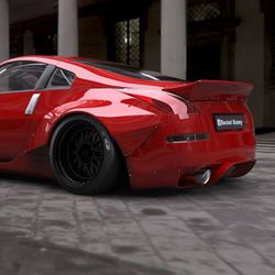 Trunk Wing Nissan 350z FairLady Z Z33 RB SPOILER 03 04  05 06 07 08