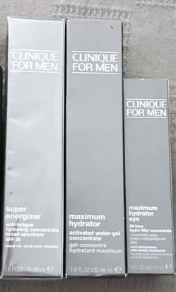 Bundle of Clinique Men’s products (3)- Brand new/ never used