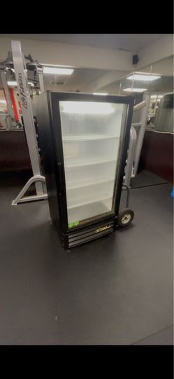 USED True GDM-10 One Glass Swing Door