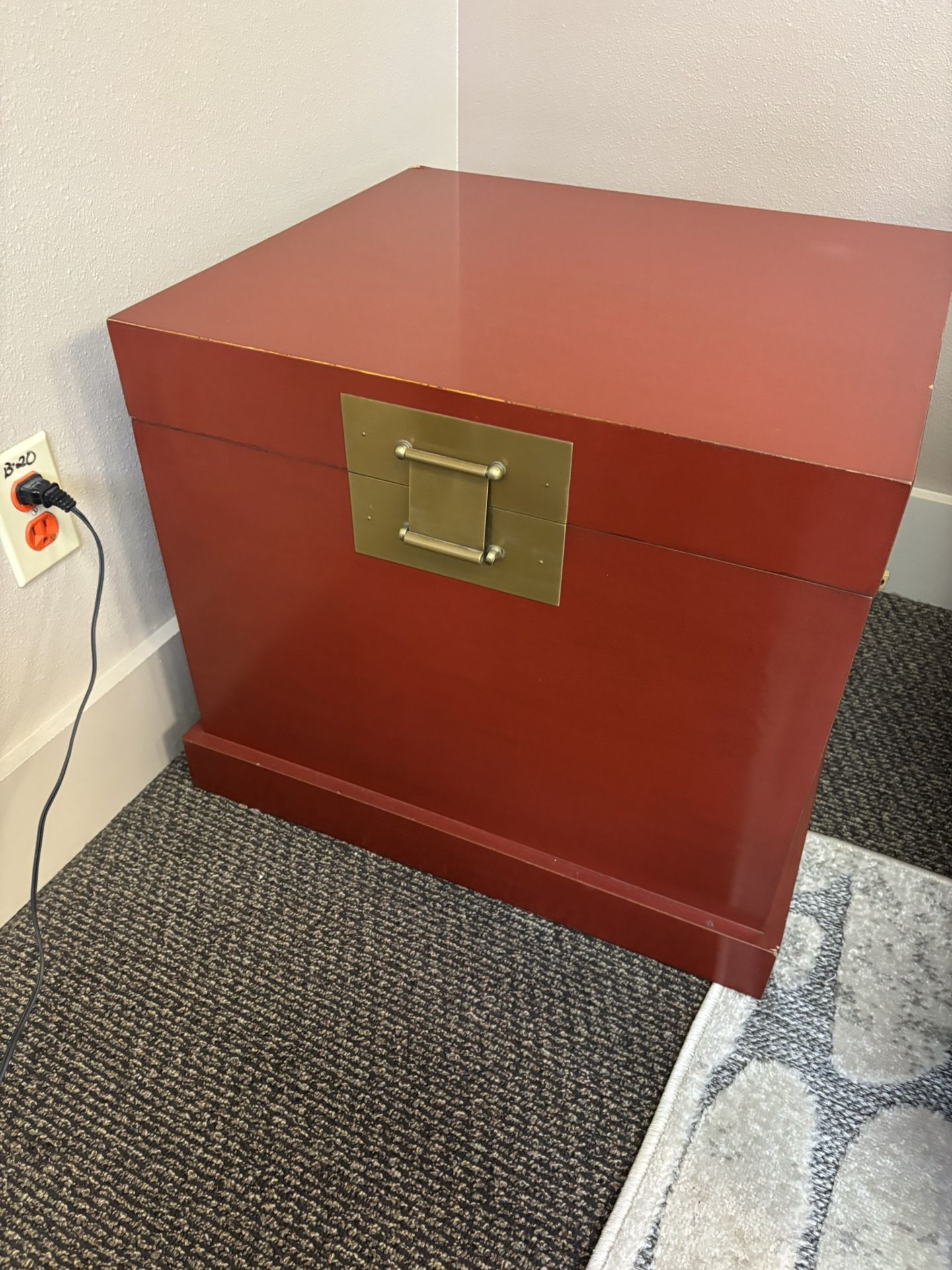 Side Table With Storage