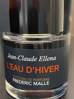 Frederic Malle  L Eau D Hiver Cologne  Open Box  Great Fragrance 