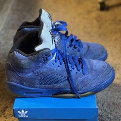 Jordan 5 Retro Blue Suede