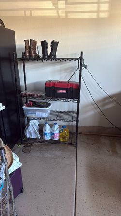 4 Tier Metal Shelf