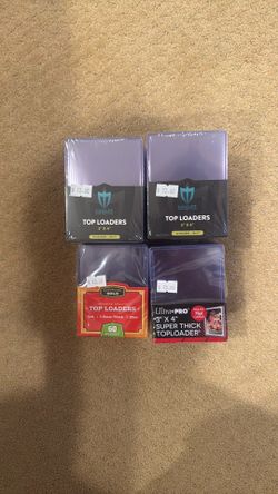Top Loaders Bundle – Ultra Pro, Cardboard Gold & Max Protection (100 Total)
