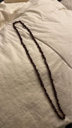 Garnet necklace