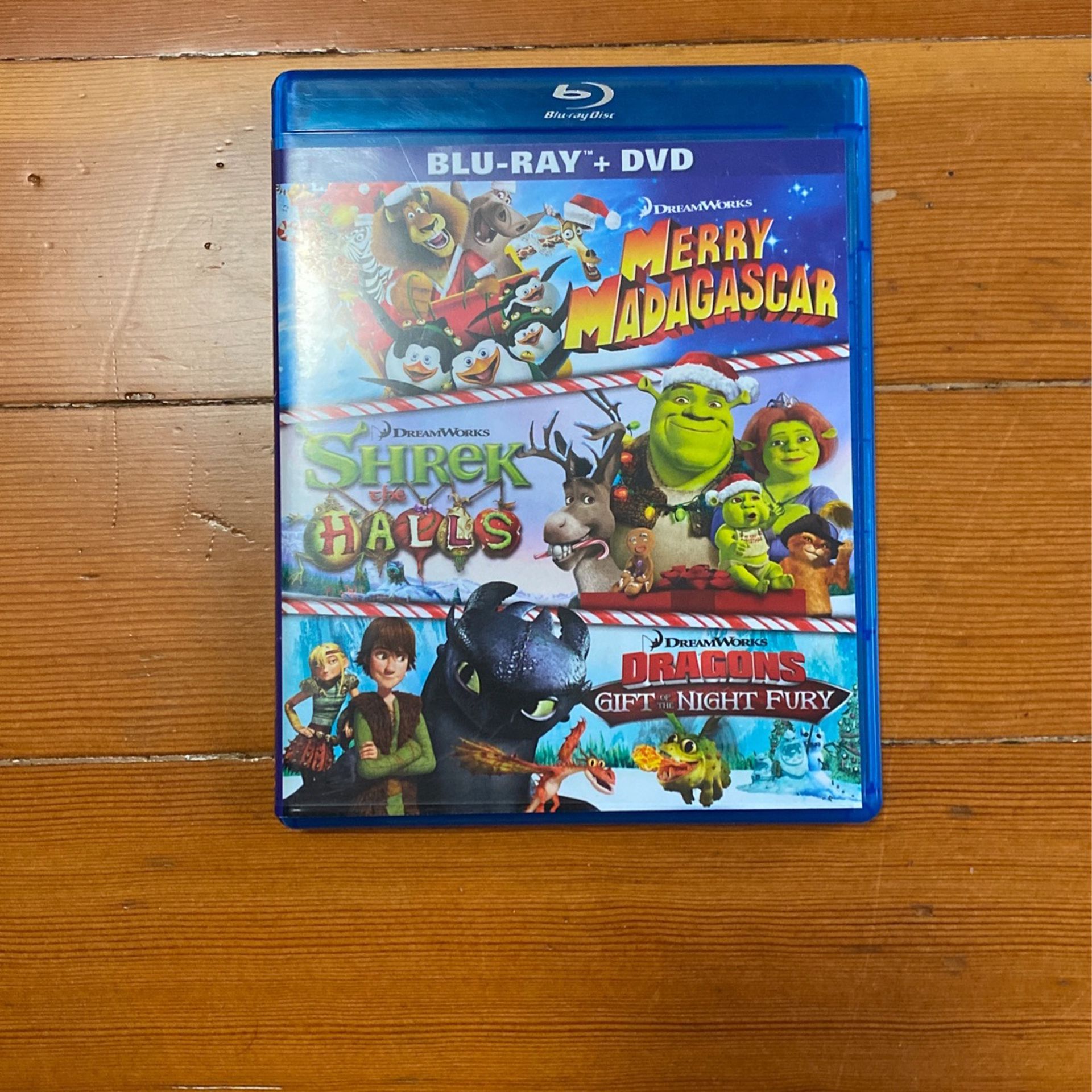 Dreamworks Holiday Shorts Blu Ray & DVD