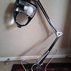 Magnifying Glass with Light and Clamp