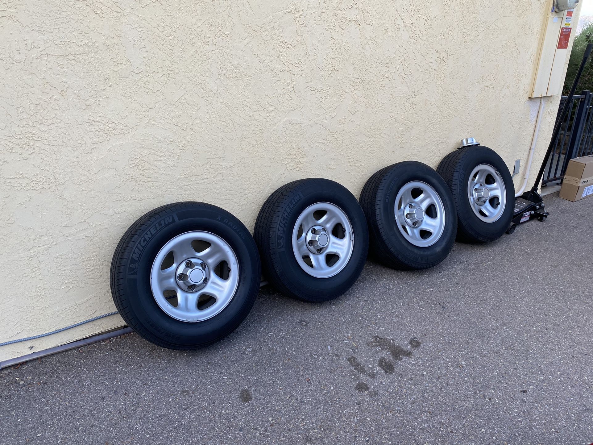 Jeep Wheels With Micheline Tires