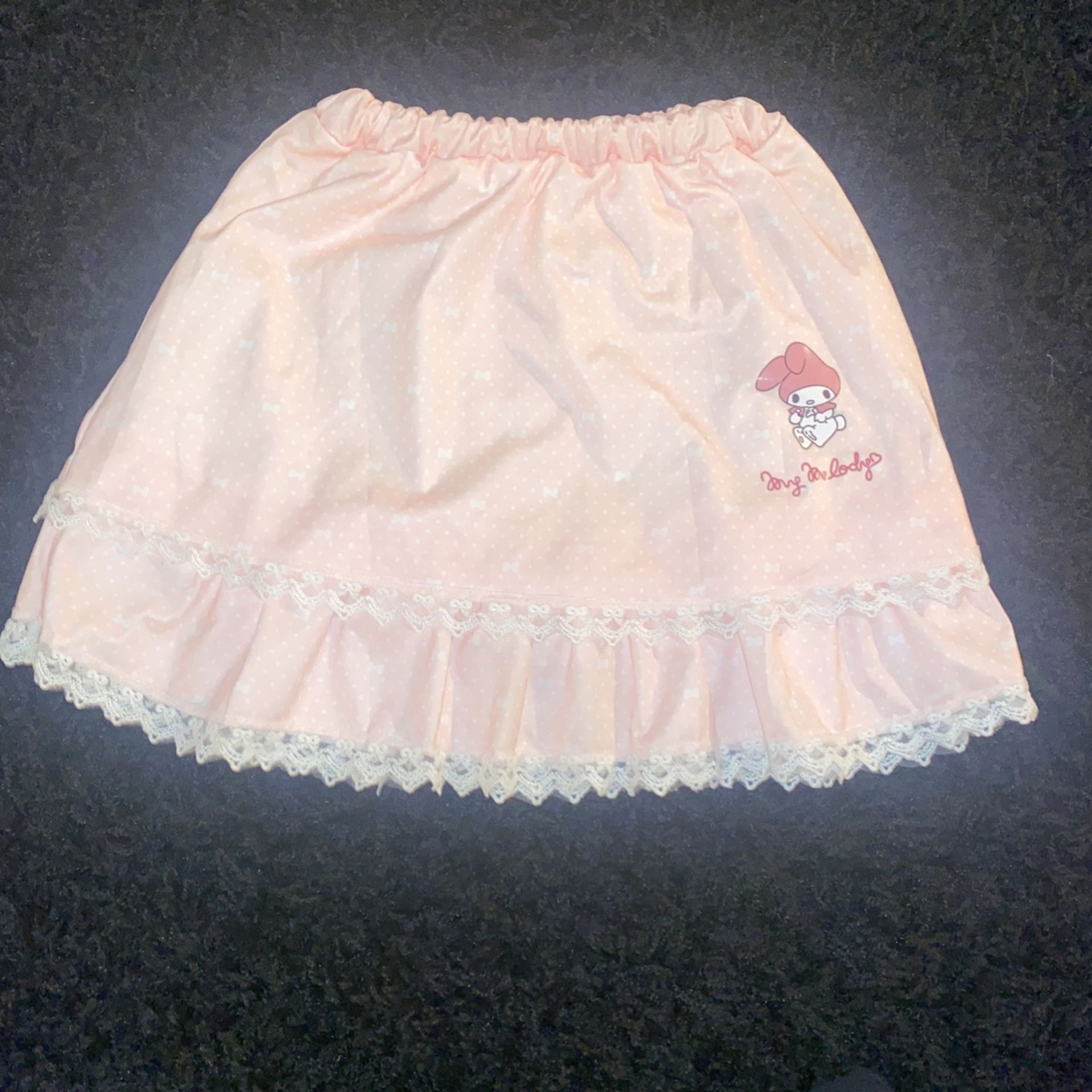 My Melody skirt w/lace trim size S