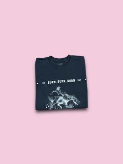 Zach Bryan “Burn , Burn, Burn” Official Tour Shirt Black Sz Small