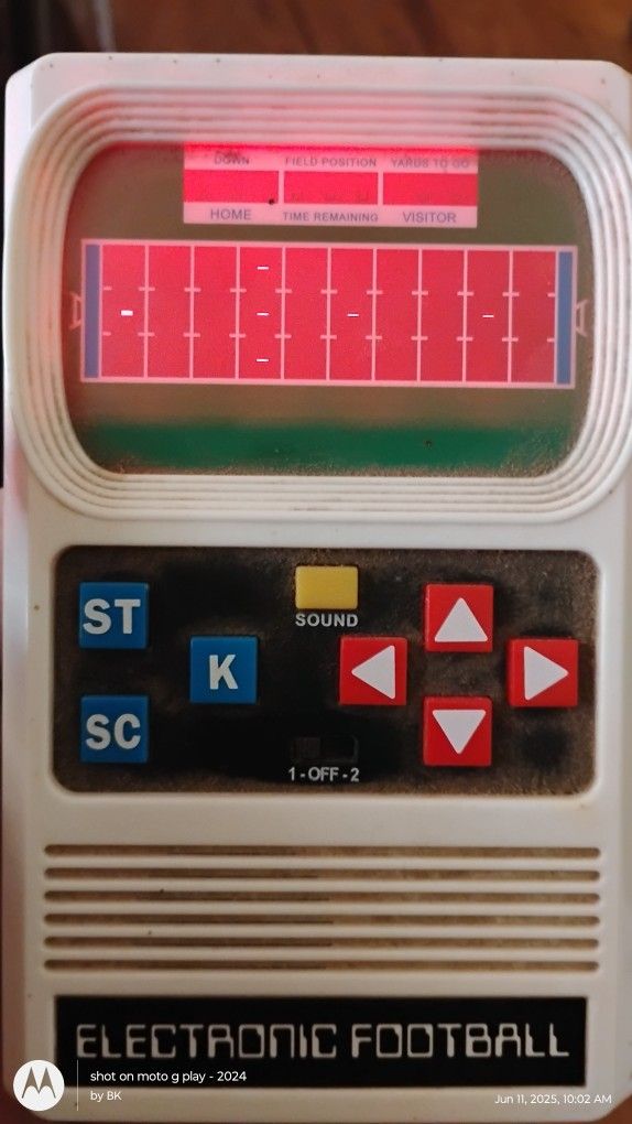 1970's Mattel Electronic Football