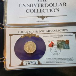 Silver Dollars Morgan's And Stamps  $47 Each 