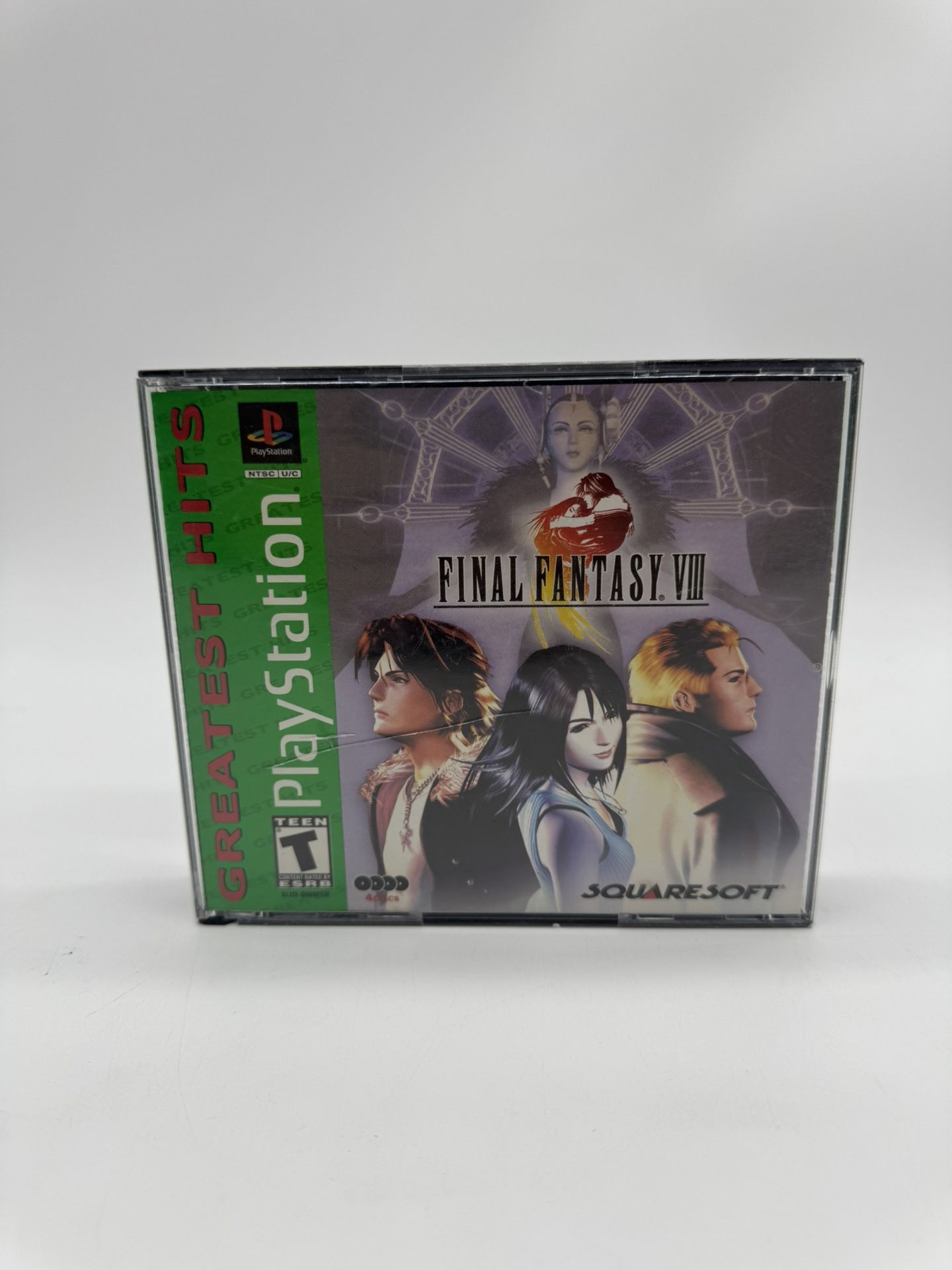 Final Fantasy VIII 8 Greatest Hits (Sony PlayStation 1, 1999) Complete & Tested