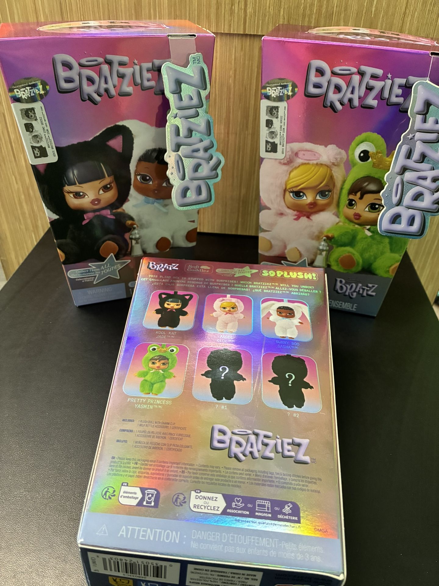 Bratz Bratziez Iconz Seriez Plush Keychain Blind Box