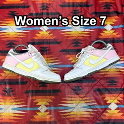 RARE 2008 Nike Dunk Low Easter Pastel Coral Women’s Size 7 317813-112