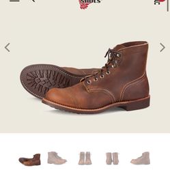 SIZE 8 RED WING BRAND NEW 