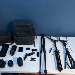 Canon EOS 80D Camera Bundle with Lenses, Flash, Tripod & More - $800