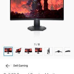 Dell 27 Curved Gaming Monitor