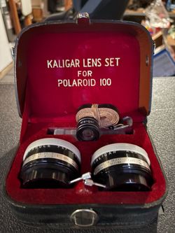 Kaligar lens set for Polaroid 100