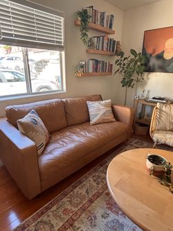 Article Sven Charme Tan 72” Sofa