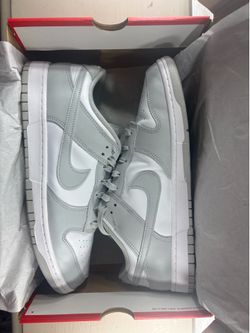 Nike Low Dunks - Grey , White