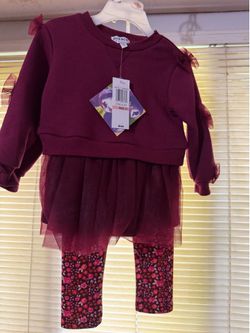 Girls Tulle Set cost $44 now $10 sz 2T