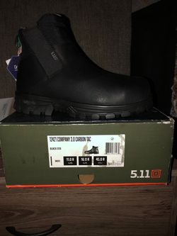 Steel toe boots