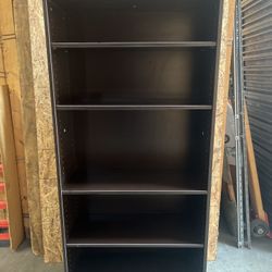 Dark Espresso Office Bookcase