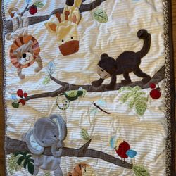 Lambs & Ivy Safari Crib Set