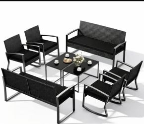 8pcs Patio Sets